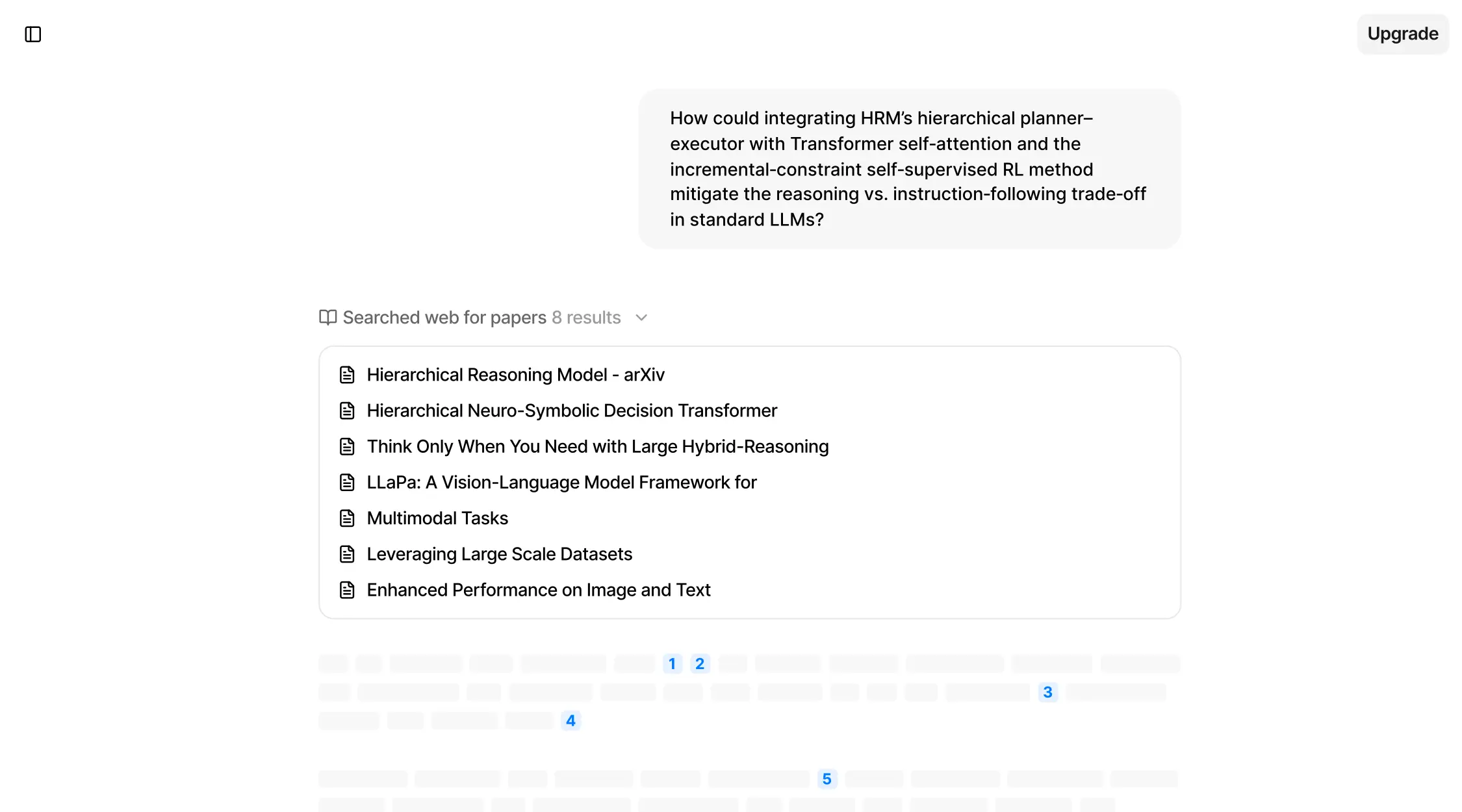Anara - Interfaccia principale